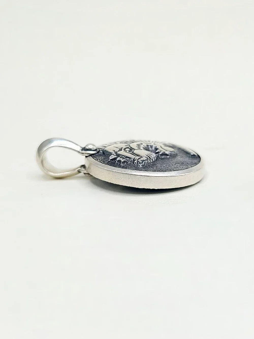 David Yurman Petrvs Lion Pendant in Sterling Silver
